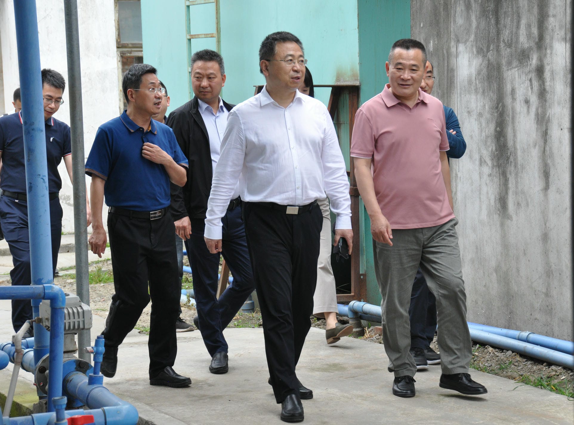 江涛一行到泰华堂制药调研