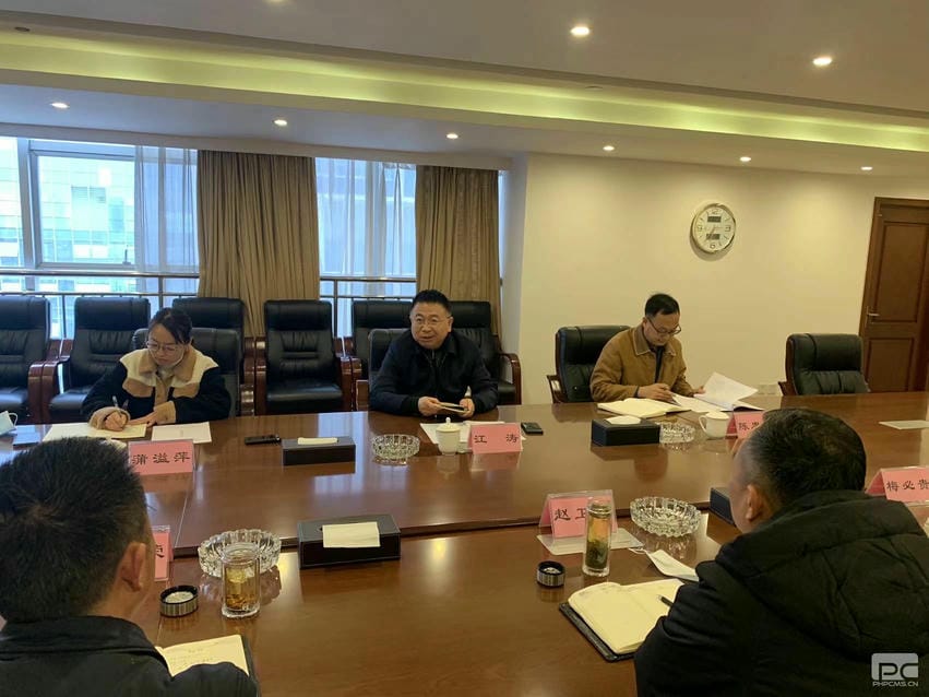 江涛一行到金？？蟛餮兄傅际虑