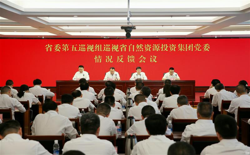 中共四川省委第五巡视组向省自然Z6尊龙凯时投资集团党委反响巡视情形