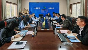 深化相助、同营生长——区调队赴中陕核工业集团二逐一大队有限公司座谈交流